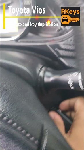 Toyota Vios Remote and Key Duplication