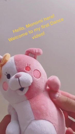 Ms. Monomi’s Practice Dance Lesson?!? ￼#danganronpa #danganronpaplush #plush #monomi #monokuma