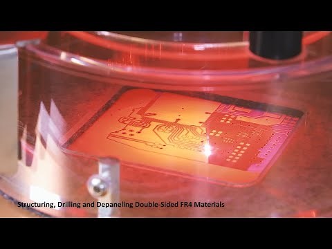 新型UVレーザー基板加工機 LPKF ProtoLaser U4