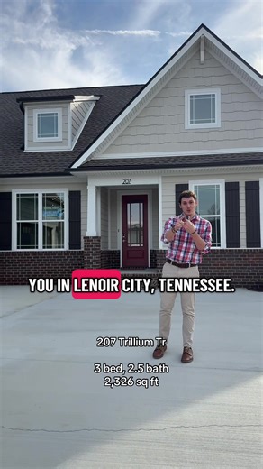 Would you buy this home 🏡 in Lenoir City, TN? Comment below 👇 Currently listed at $673,000 💵 with seller concessions being offered, this home might be the one you’re waiting for! If you want a tour of this home or one like it; call, dm, email, or text me! 📲(865)221-7377 #realestate #knoxville #housetour #realtor #newhome