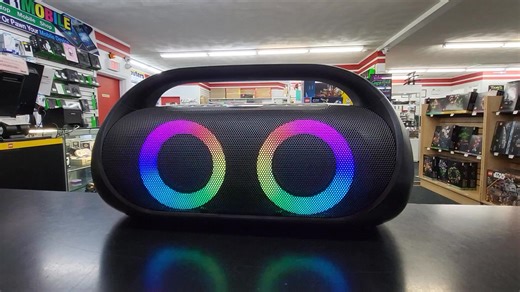 Turn up the fun with the Onn Party Boombox — only $39.95! Bring big sound anywhere with powerful bass, Bluetooth connectivity, and LED lighting that sets the vibe. Perfect for parties, get-togethers, or just cranking your favorite tunes at home. Come grab it before it’s gone! | Parlour Pawn