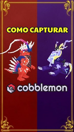How to Catch Koraidon and Miraidon in Cobblemon! #minecraft #pokemon #cobblemon #shorts