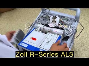 Zoll R Series ALS defibrillator pediatric paddles