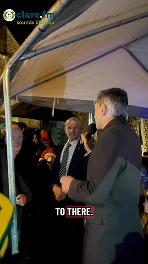 8.2K views · 44 reactions | The Tánaiste says he believes the Midwest will “ultimately” need a new hospital and claims the HIQA review provides a “roadmap” on fixing the overcrowding crisis at University Hospital Limerick. Newly-appointed Finance Minister Simon Harris visited Kilkishen on Friday to officially turn on the village’s Christmas lights. You can hear the full interview on Clare FM’s Morning Focus on Monday from 9am  | Clare FM | Facebook