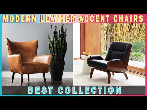 BEST COLLECTION! 50+ Modern Leather Accent Chairs For Living Room & Office