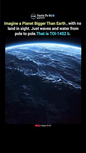 A Planet Covered Entirely by Water 🌊