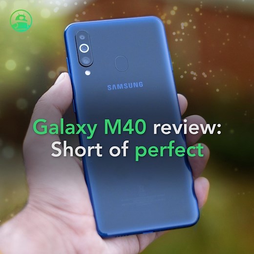 Samsung Galaxy M40 review: Short of perfect Read more: http://andauth.co/samsung-galaxy-m40-review | Android Authority