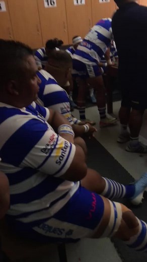 Rugby Team Locker Room Preparation and Team Bonding