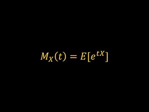 Definition of a Moment Generating Function