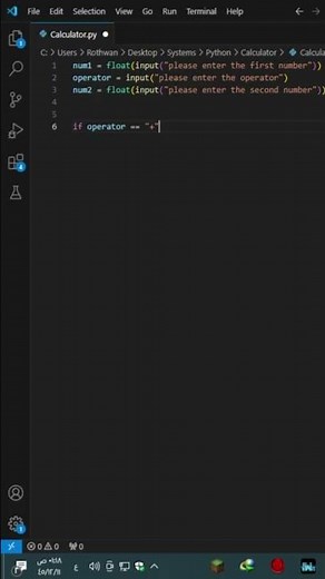 Making Calculator In Python - برمجة الة حاسبة بلغة بايثون