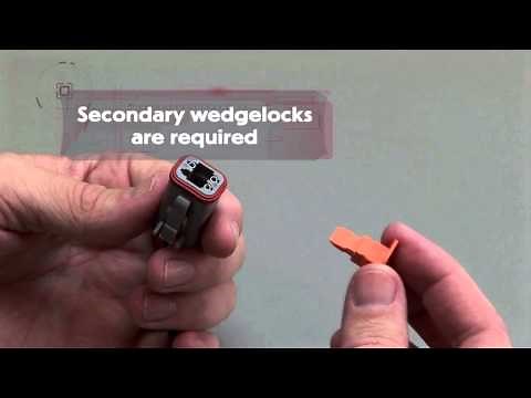 DEUTSCH DT Series Connector Instructions