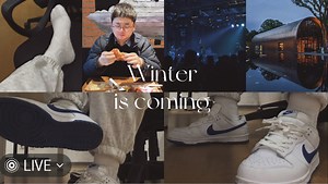 白袜闷到脱鞋？打工仔的冬日周末Vlog