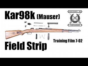 K98k Mauser Field Strip (TF 7-02)