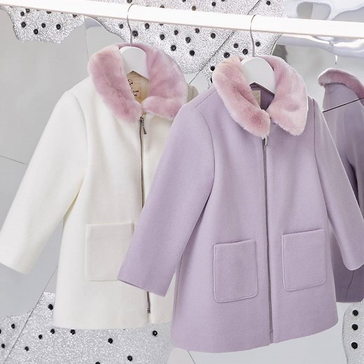 With temperatures dropping, it's officially time to invest in a new coat for your little one. 💕 > http://riverislnd.co/OWUldj | River Island