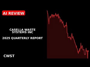CASELLA WASTE SYSTEMS INC 2025 quarterly report