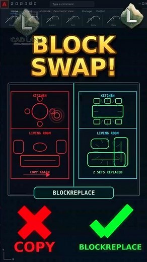 Replace Every AutoCAD Block at Once!