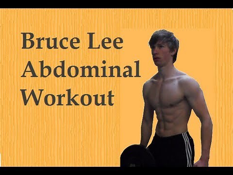 Bruce Lee Personal Abdominal Workout: Remake in HD!