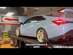 Hyundai Elantra N ECU Tuning // LOZIC Custom Tune.