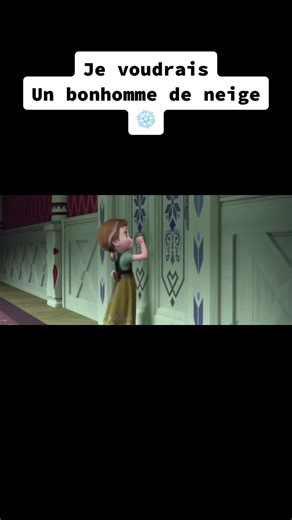 Création d'un bonhomme de neige avec Elsa et Anna