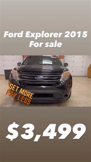 @steals_autosalesbk on Instagram: "Ford Explorer 2015 Price $3,499 #cheapestcarsbk‼️ #reliablewhips #affordablecars #fordexplorer #brooklyn"
