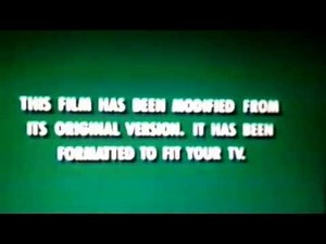 1991 Feature Presentation Logo/ Green Format Screen