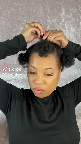 Cornrow Updo Ponytail Tutorial with Freetress Crochet Box Braids