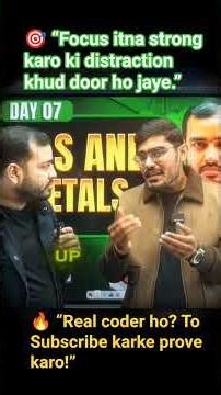 Coding Motivation 🚀 | IIT Dream 💻 Engineering Life | Alakh Sir PW Inspired #Shorts