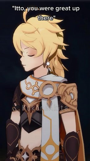 Discover the Mind-Blowing Animation of Aether and Arataki Itto in Genshin Impact