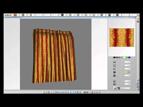 EAT CAD/CAM textile software / 3D textile map