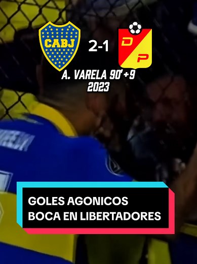 LOS GOLES AGONICOS DE BOCA EN COPA LIBERTADORES EN LA ÚLTIMA DÉCADA (FASE DE GRUPOS). En este video; todos los goles de Boca Juniors en los últimos 10 minutos de juego (o adicionados) que significaron sumar puntos para la fase de grupos en la última década. 1- Gol de Federico