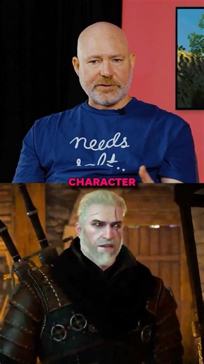 How Geralt’s voice changed for The Witcher 3 #thewitcher #geraltofrivia #witcher #witcher3 #geralt