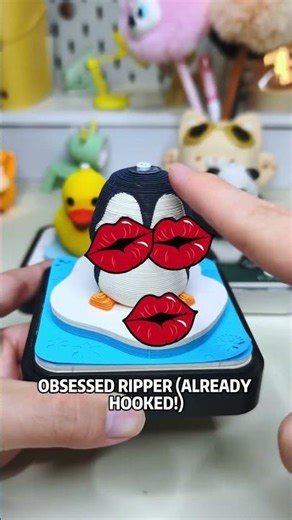 Tear the Blue & Red Earth 3D Memo Pads 🌍 Each Page Is a Calendar + a Surprise Model