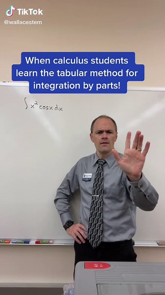 Tabular Method for Integration by Parts in Calculus