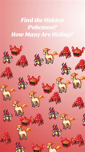 Desafío de Pokémon: Encuentra los Pokémon Escondidos