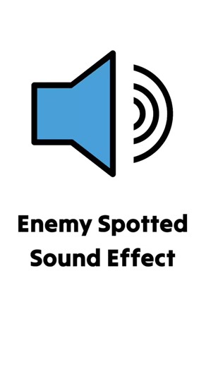Enemy Spotted Sound Effect #soundeffects #sound #soundviral #meme #fyp | sounds