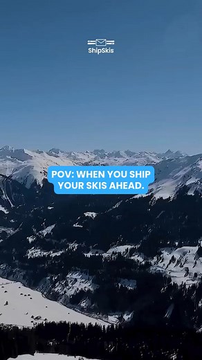 Book your ski shipping early so you can focus on first tracks ⛷️. | ShipSkis | Facebook