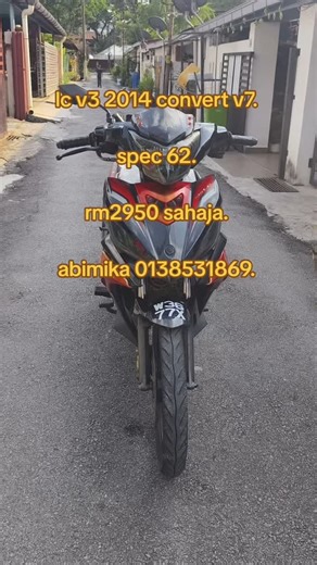 🔷 lc v3 2014 convert v7. 🔷 🔥 spec 62. 🔥 Coverset masuk v7. 🔥 Lampu zhipat original. 🔥 Spotrim sp522 enkei. 🔥 blok ada bunyi. 🔥 Starter tangan function. 🔥 jualan seadanya. 📍lokasi Kl cheras. 🤑 Rm2950 sahaja. 📱 0138531869 wasap sahaja. 🔥 Nak swap trade in pun boleh, janji plus duit on ✅ Sape2 nak jual motor pun bole roger abimika👌 | Motor secondhand brand yamaha dan honda