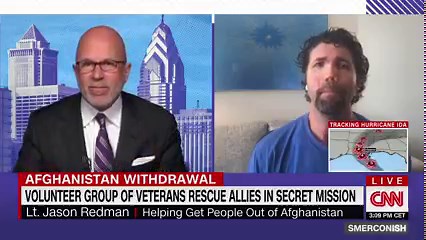 Former Navy SEAL Lt. Jason Redman discusses "Pineapple Express," a mission comprised of volunteer veterans working to extract Americans and Afghan allies from Afghanistan. https://cnn.it/2WyFLAh | CNN