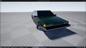 anyone have an idea why the car is driving so weirdly? it's basically floating and i can't even drive in a straight line or steer. Also the suspention is weird as you can see at the end of the vid. not every wheel seems to have its own suspention. and obviously the wheels are going through the floor