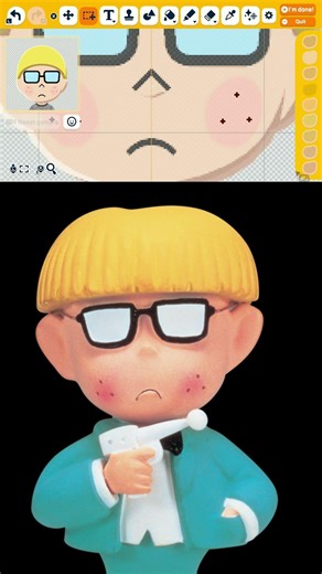How to make Jeff from EarthBound #jeff #earthbound