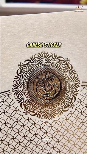 Timeless Tradition with Ganesha ✨ Elegant Wedding Invitation