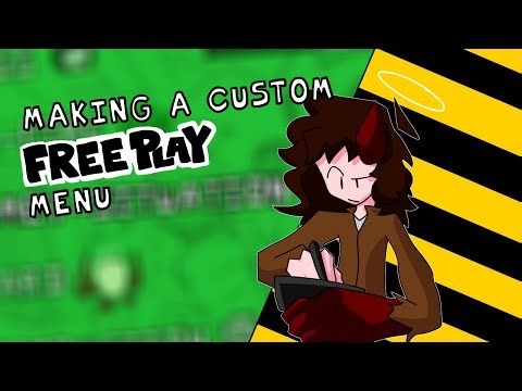 making a custom freeplay menu for friday night funkin