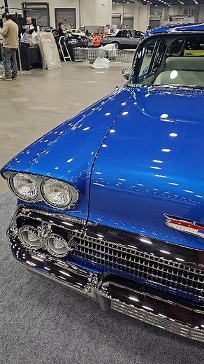 Classic Blue Chevrolet Detroit Michigan Autorama 2024 | Casey Faitel