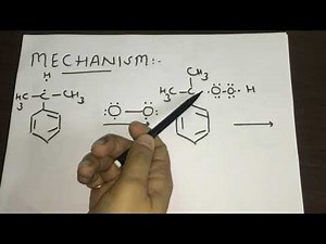 Mechanism of formation of Phenol from Cumene By Dr Manu Kaushal