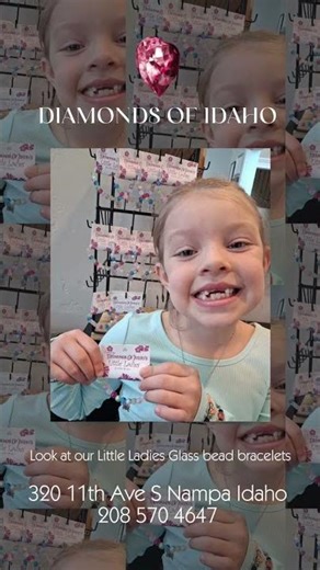 Diamonds of Idaho s Little ladies glass, bead collection.\\nThat's good enough #jewelcraft