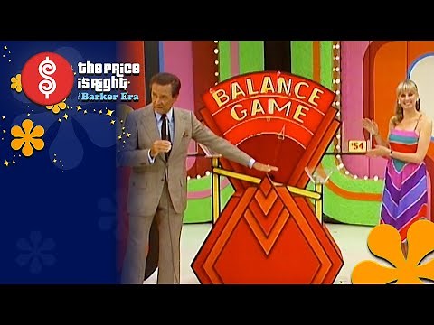 Contestant Struggles Playing Now-Retired BALANCE GAME! - The Price Is Right 1984
