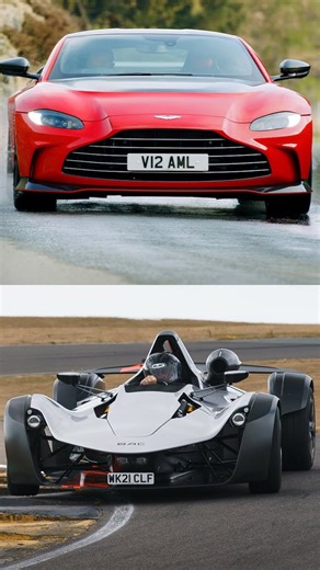 Aston Martin V12 Vantage v/s BAC Mono R
