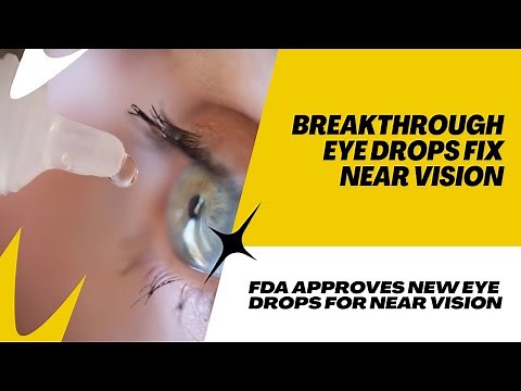 FDA Approves VIZZ Eye Drops: The 1st Daily Drop That Restores Near Vision!