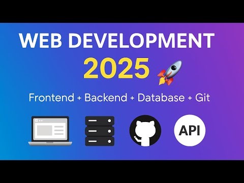 Full Stack Development Complete Guide 2025 | Frontend, Backend, Database, API, Git & Career Path