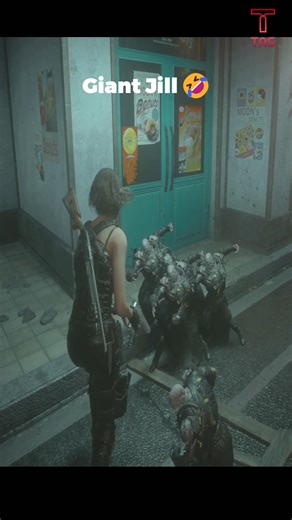 68K views · 430 reactions | Giant Jill VS Small Size Nemesis  - Resident Evil 3 Remake #gameplay #residentevil #residentevil3 #residentevil3remake #RE3 #gamingreels #gaming #ps5 #playstation #fbgaming #viralreels #trendingreels | TAS GameGeek | Facebook